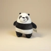 Black and white panda plush toy, 30cm plush toy Application Scenario